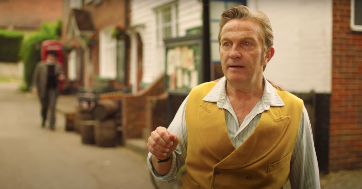 Bradley Walsh playing Pop Larkin in The Larkins