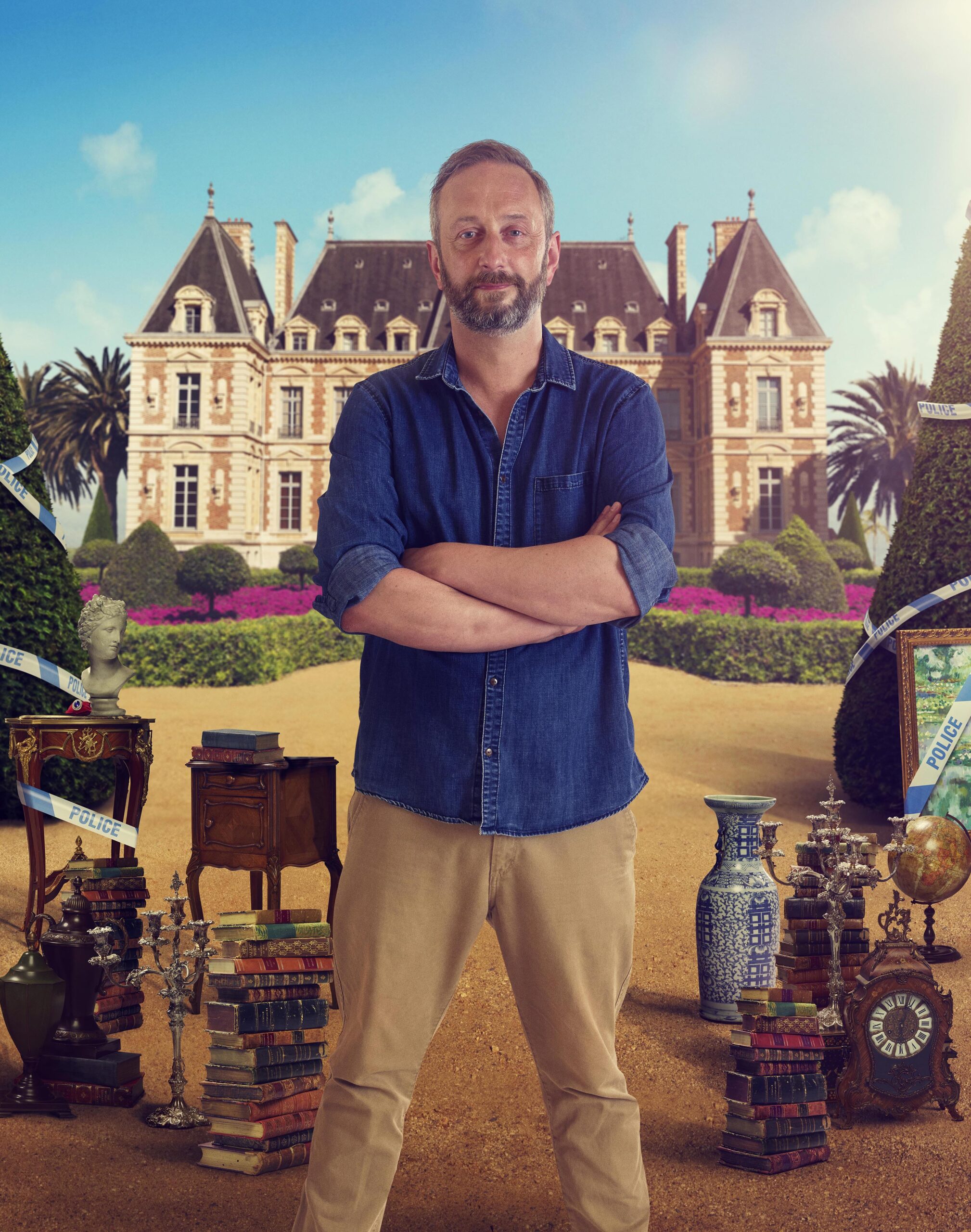 DOM (STEVE EDGE) madame blanc mysteries promo picture