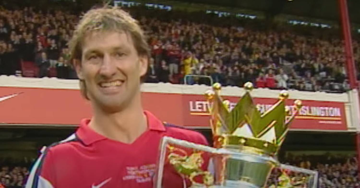 Tony Adams enjoyed success at Arsenal