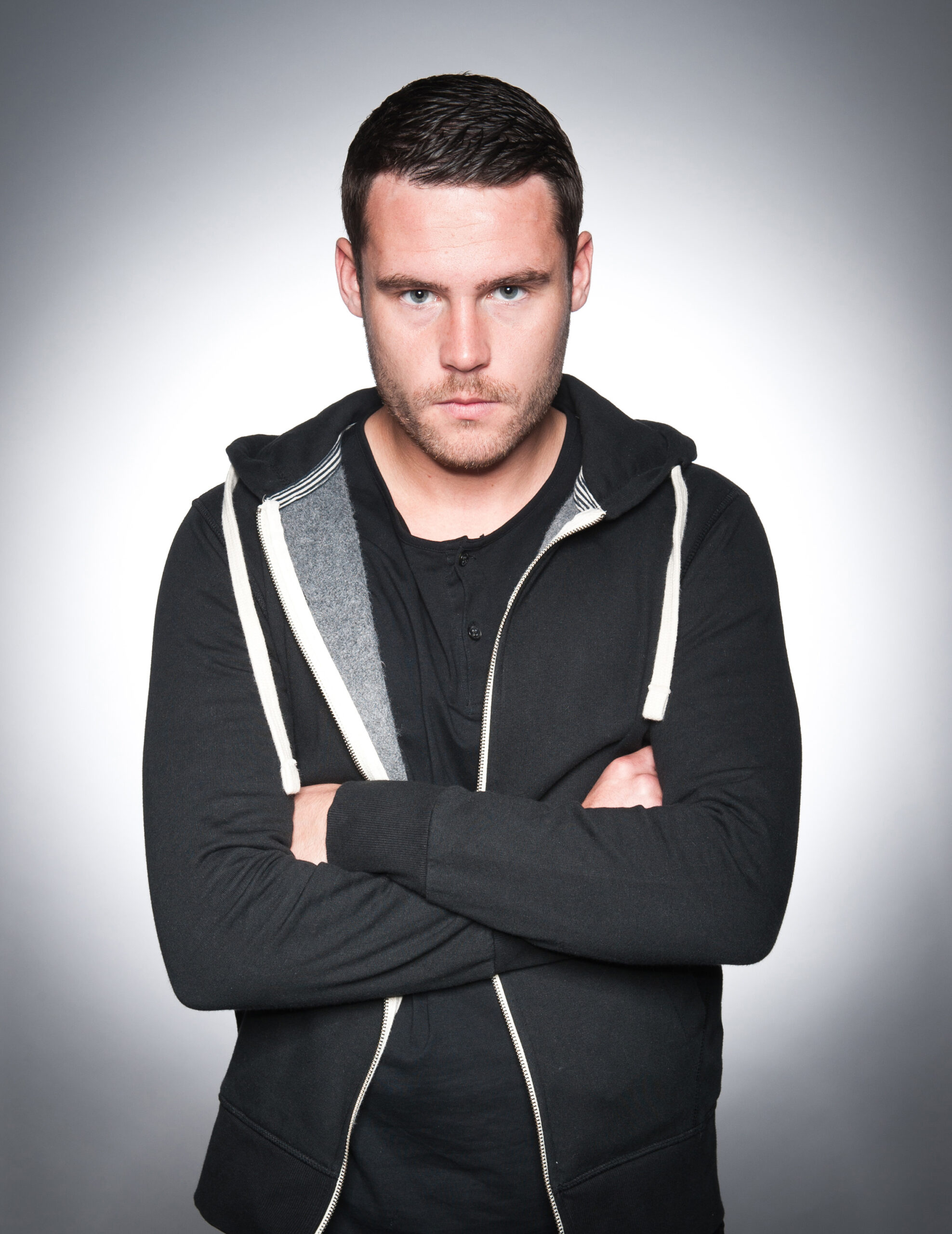 Aaron Dingle Emmerdale promo shot as Cain Dingle wins best character