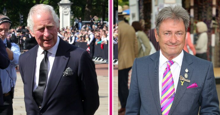 King Charles III and Alan Titchmarsh