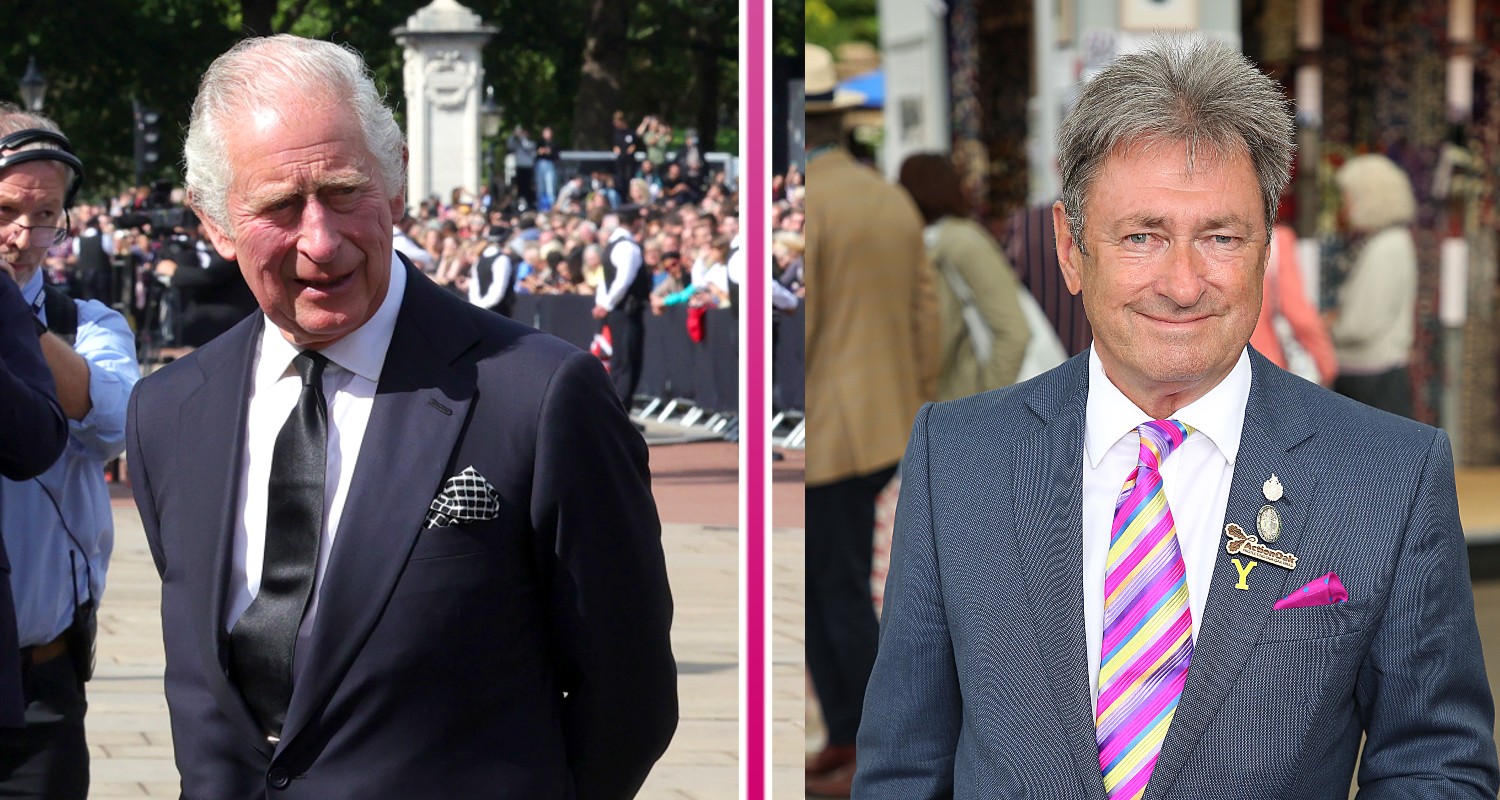 King Charles III and Alan Titchmarsh
