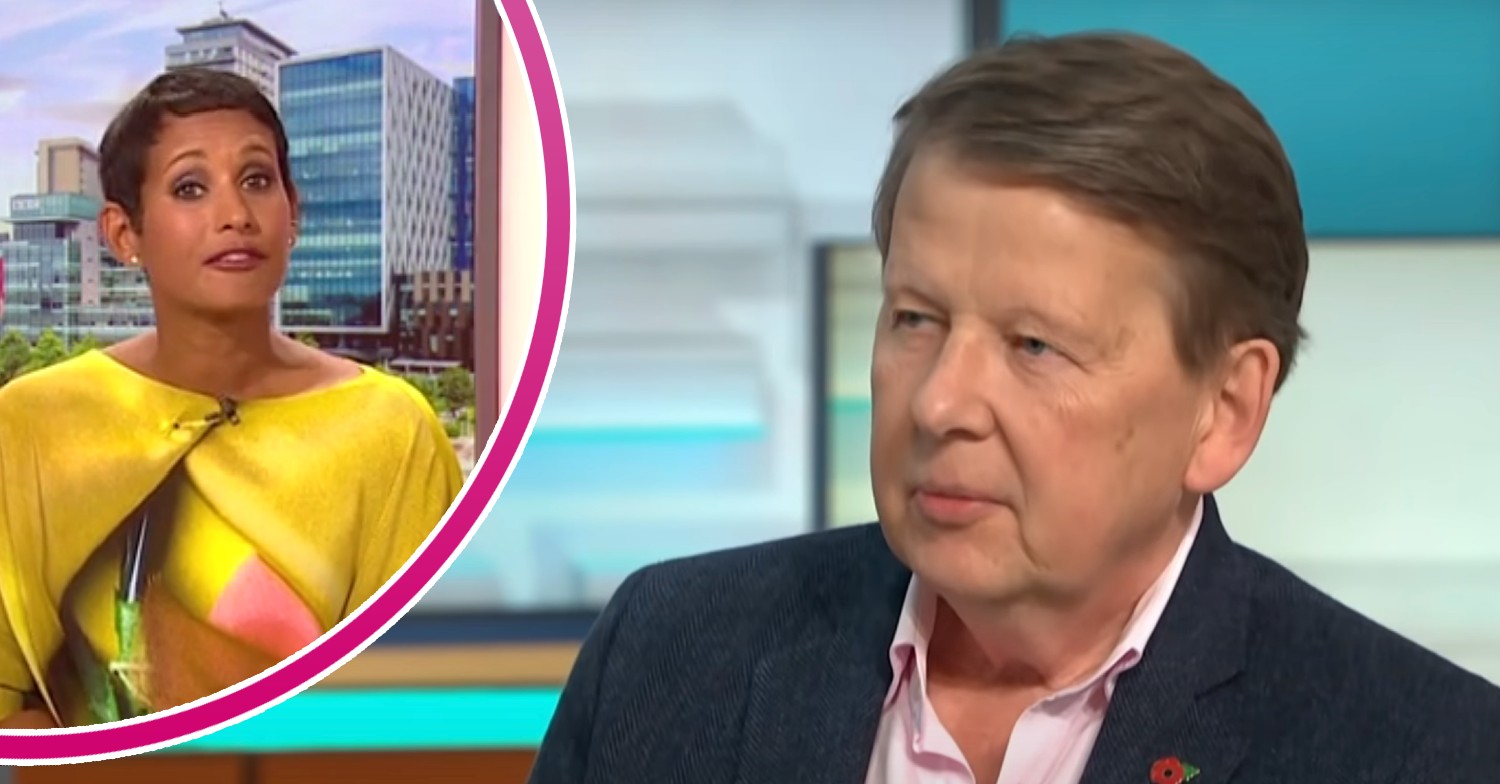 Naga Munchetty on BBC Breakfast today, Bill Turnbull