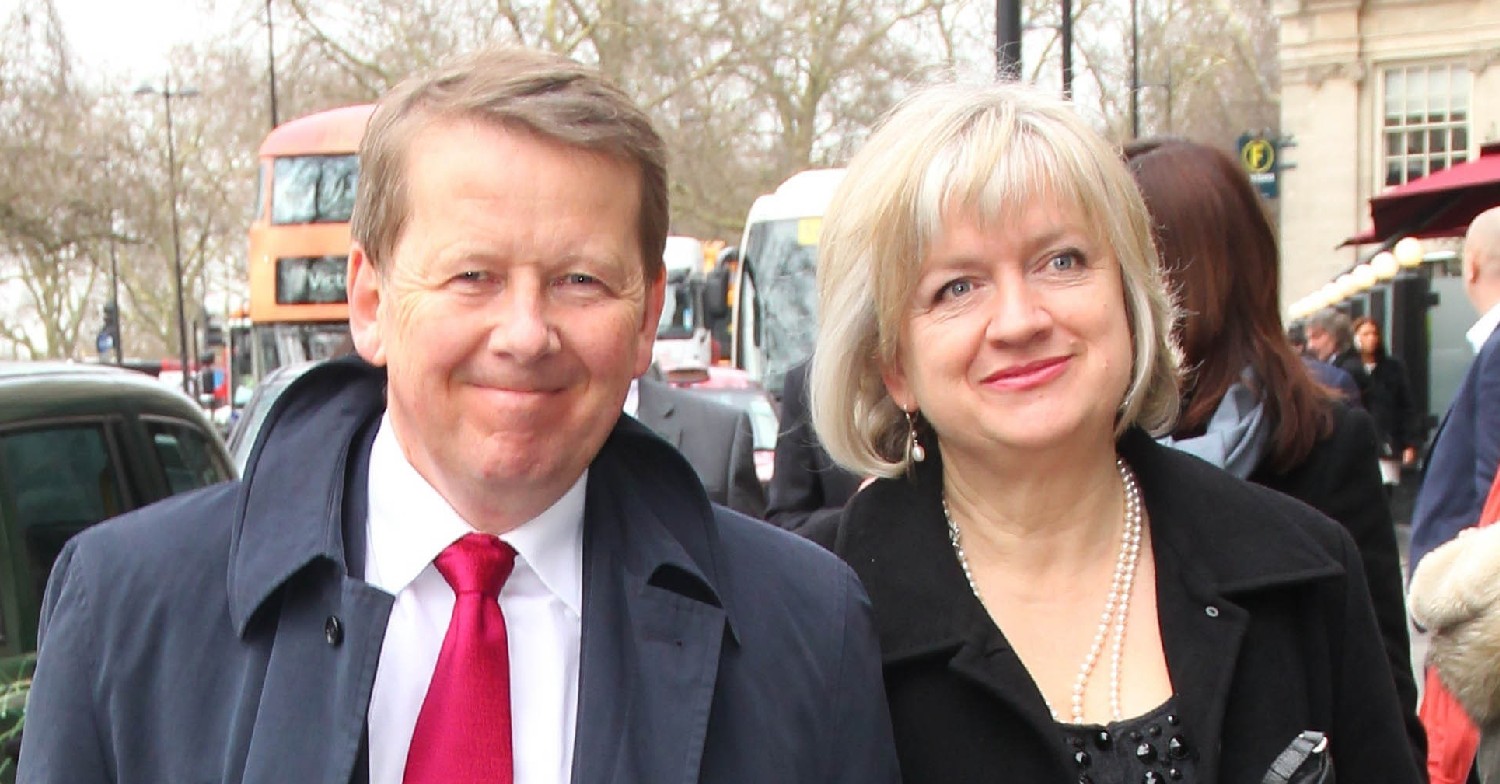 Bill Turnbull and wife 