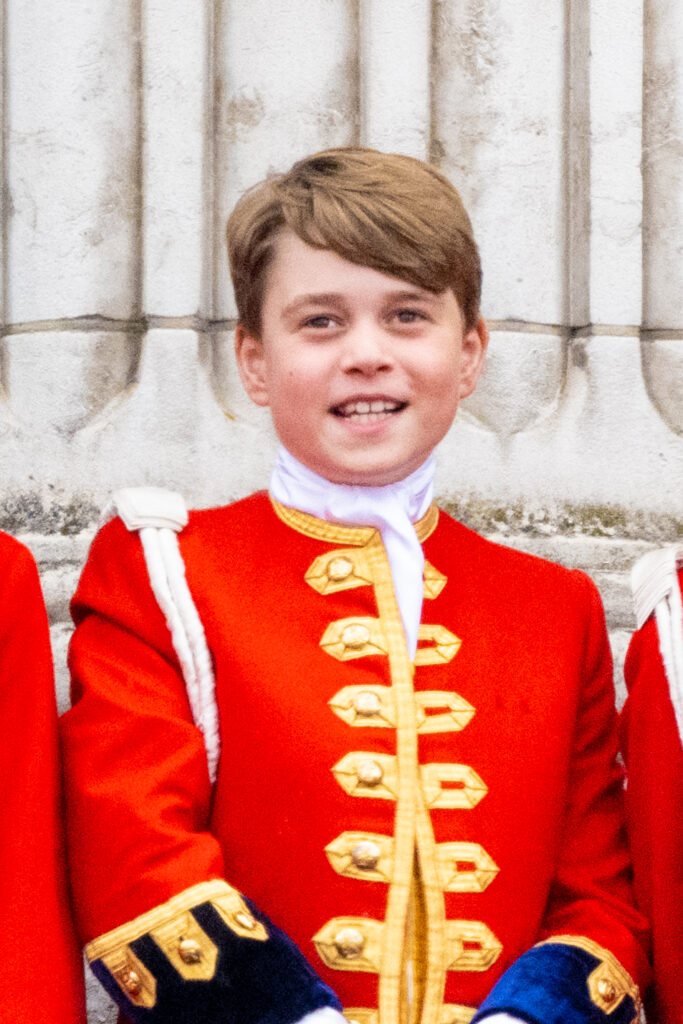 Prince George at King Charles' coronation