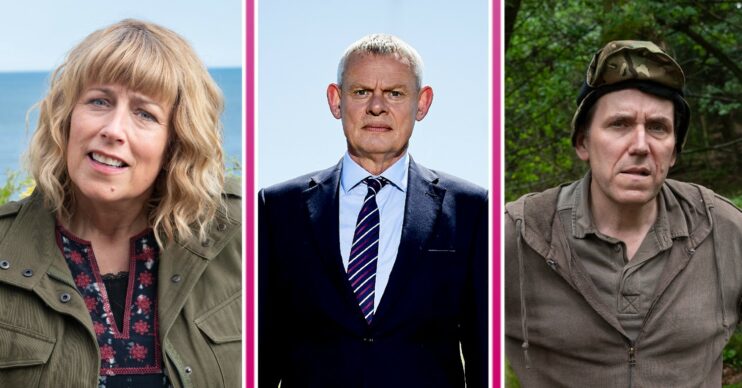Fay Ripley, Martin Clunes and Ben Miller on Doc Martin
