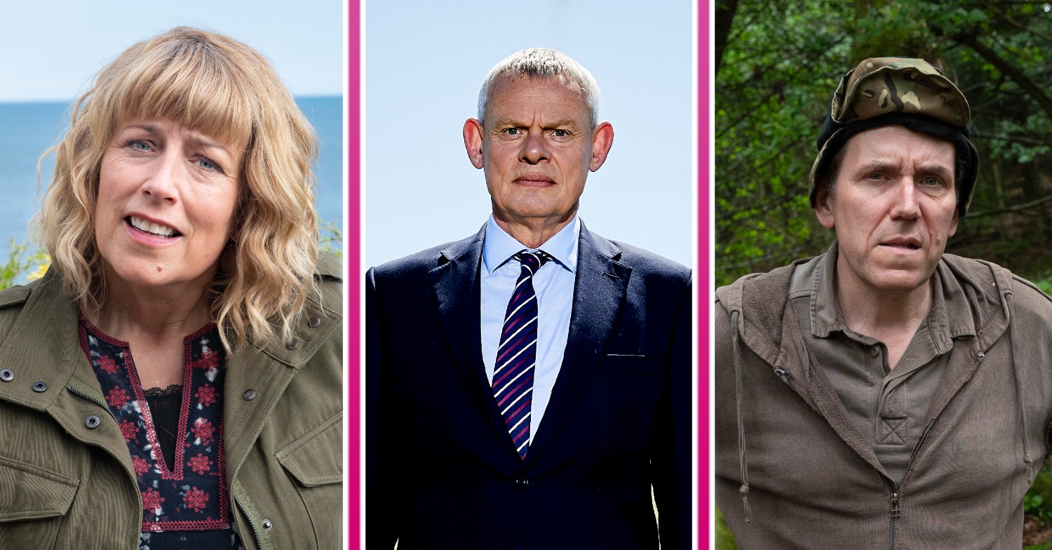 Fay Ripley, Martin Clunes and Ben Miller on Doc Martin