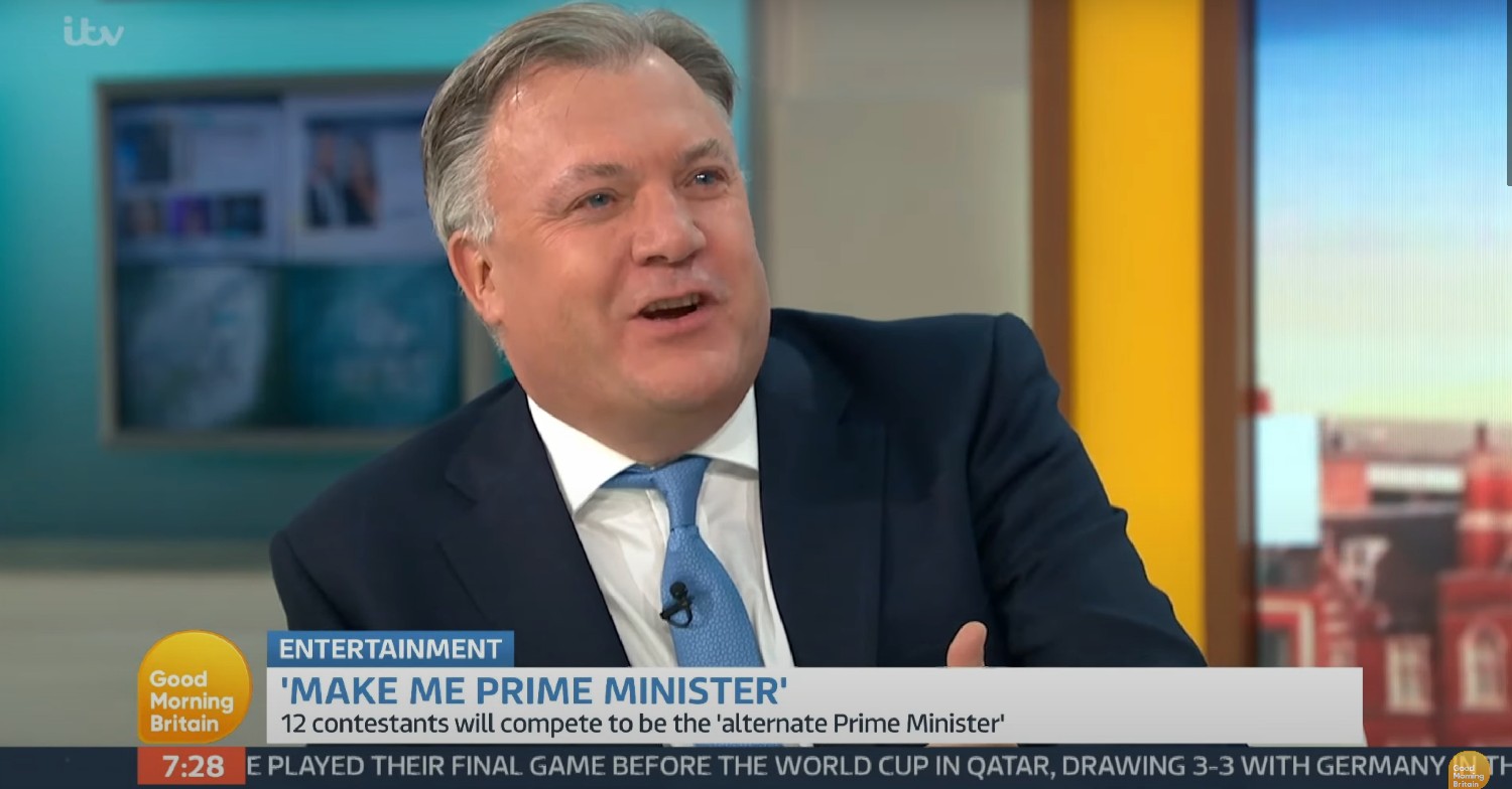 Ed Balls speaking on GMB today