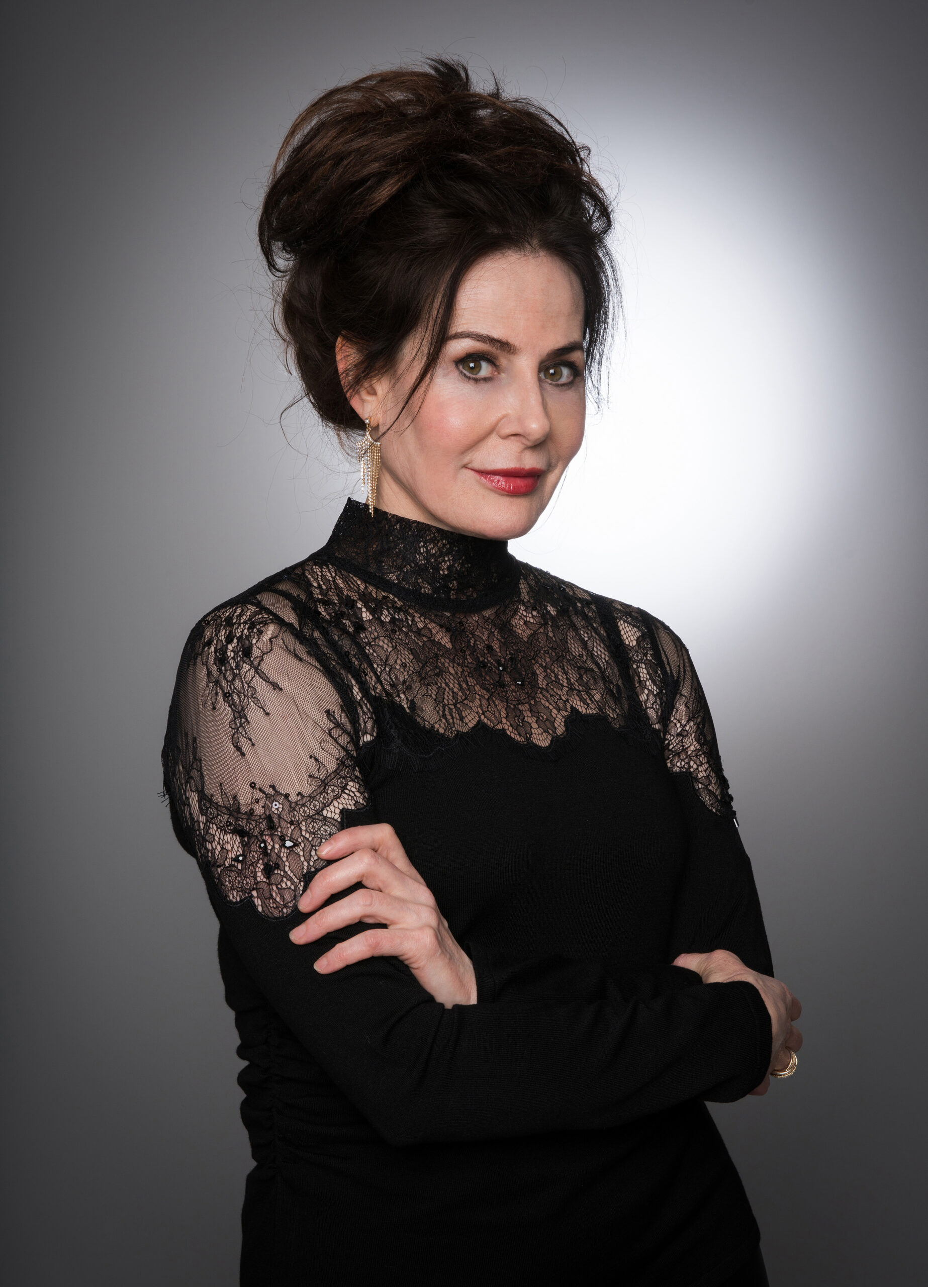 Faith Dingle promo shot as Emmerdale promo shot as son Cain Dingle wins best character