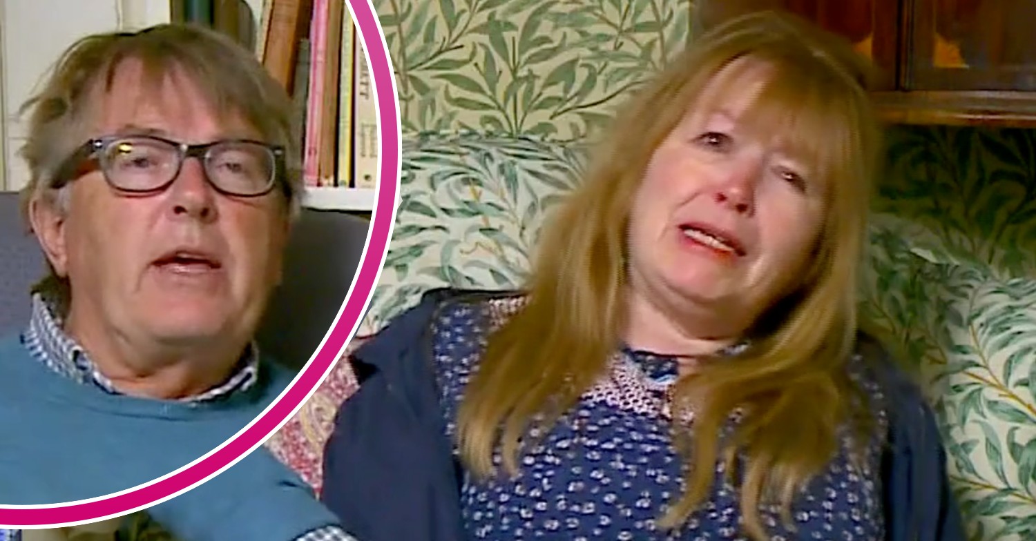 Giles and Mary on Gogglebox this week