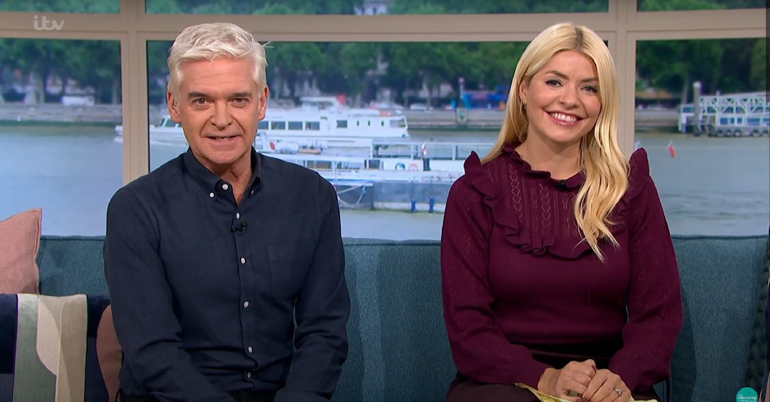 Phillip Schofield and Holly Willoughby on ITV This Morning 