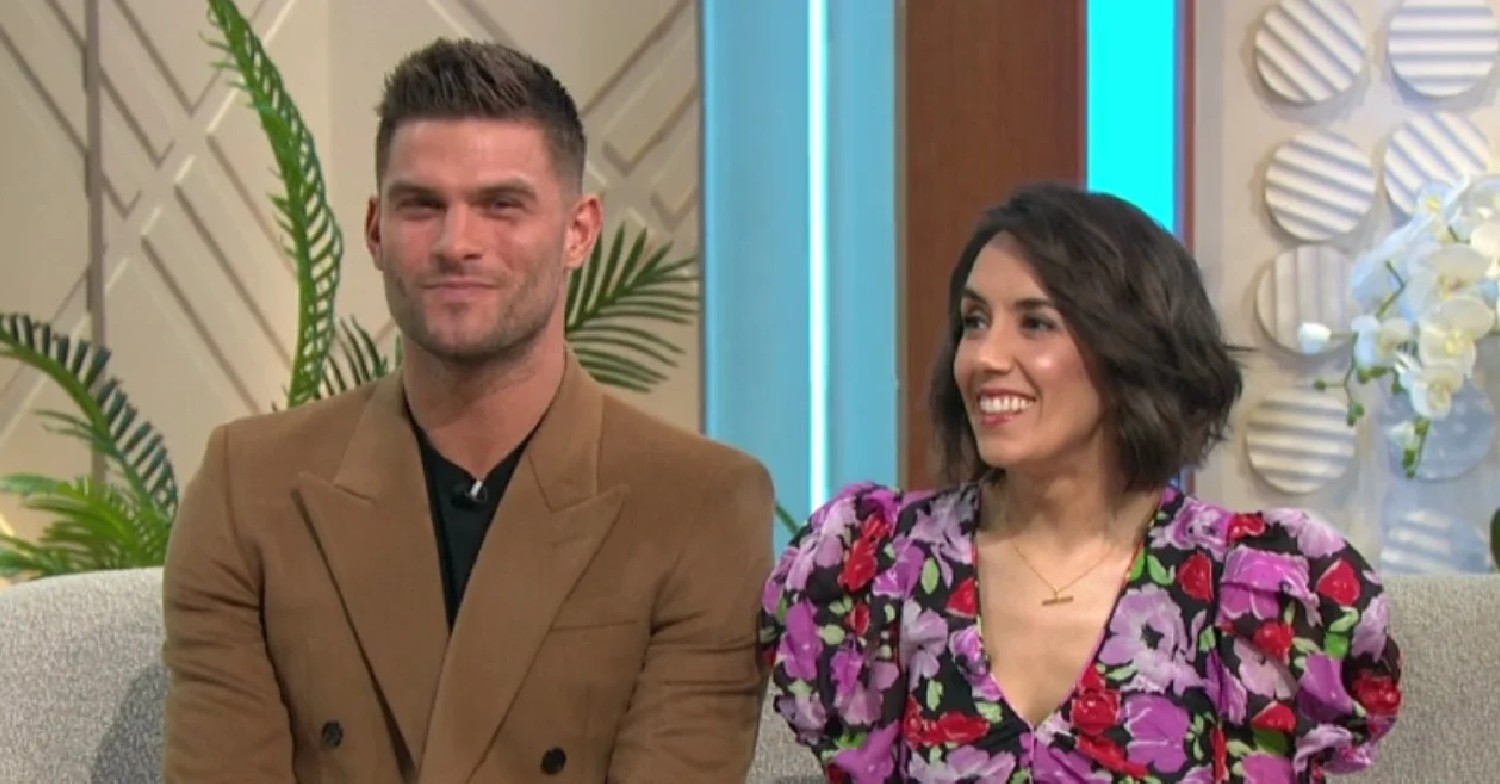 BBC Strictly stars Aljaz Skorjanec and Janette Manrara on Lorraine