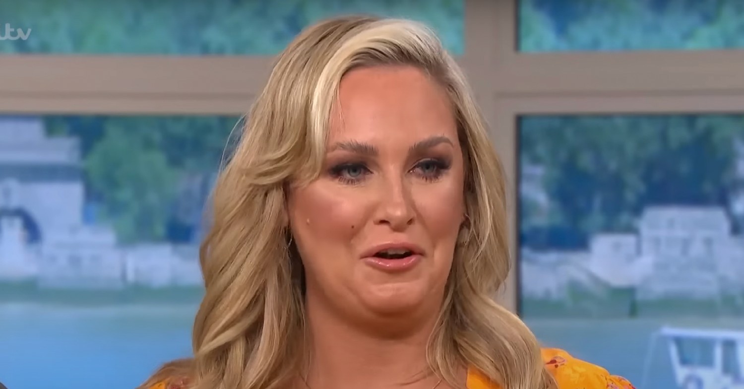Josie Gibson smiles on This Morning
