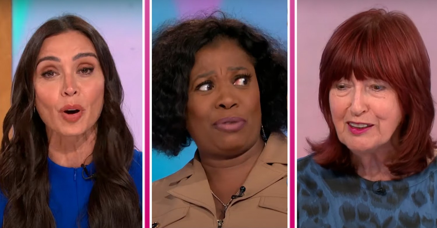 Christine Lampard, Brenda Edwards, Janet Street-Porter on Loose Women today