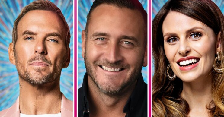 Matt Goss, WIll Mellor, Ellie Taylor Strictly Come Dancing 2022
