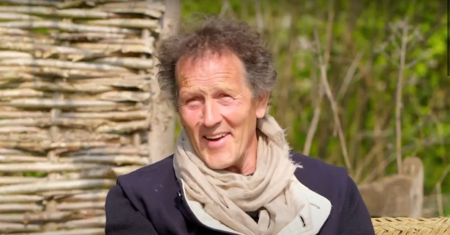 Monty Don smiling during TV appearance