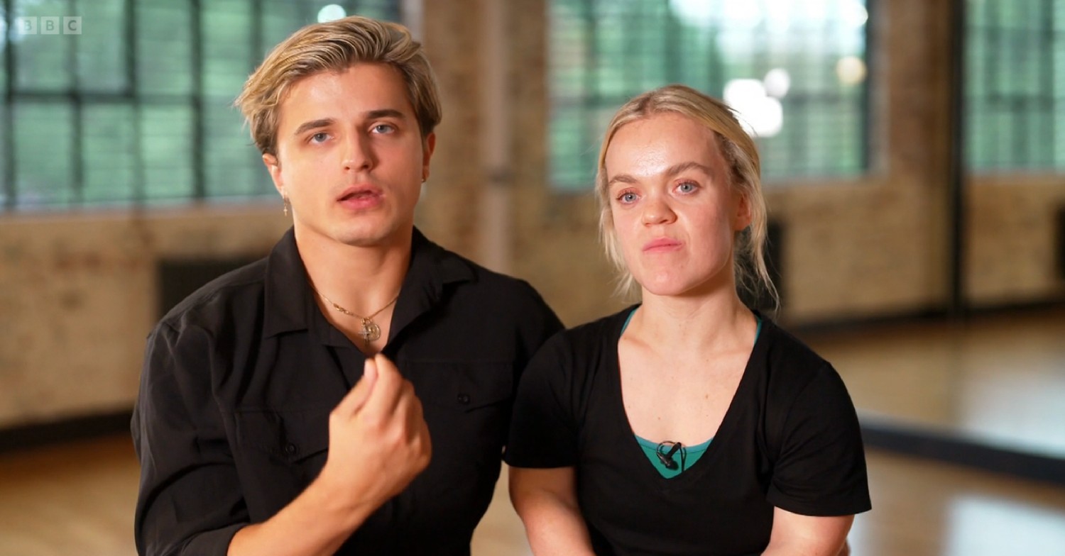 Nikita Kuzmin and Ellie Simmonds on Strictly