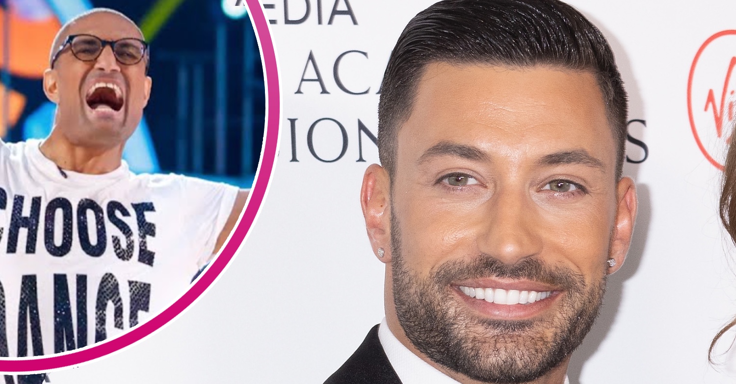 Richie Anderson on Strictly and Giovanni Pernice smiling at BAFTAs