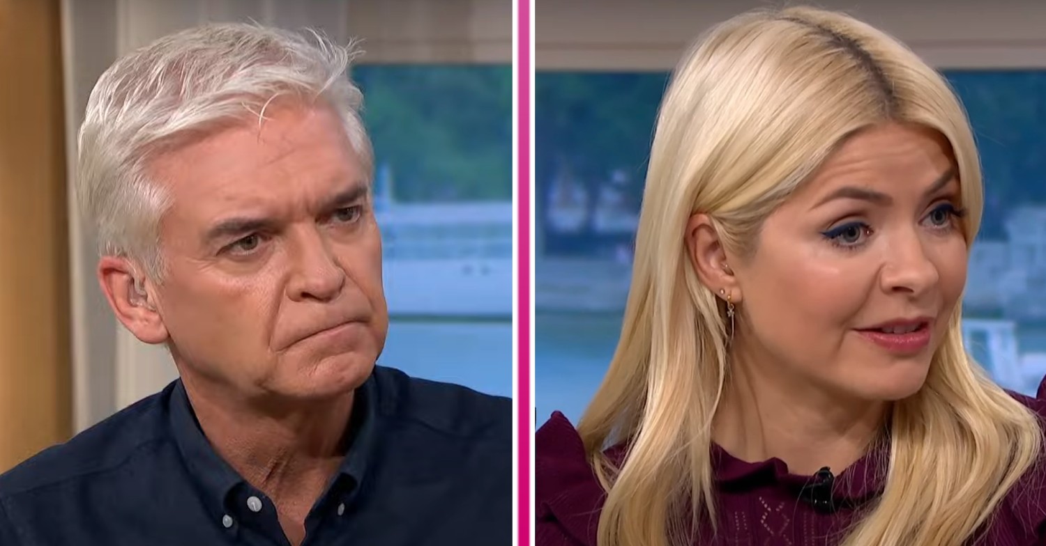 Phillip Schofield and Holly Willoughby on ITV This Morning