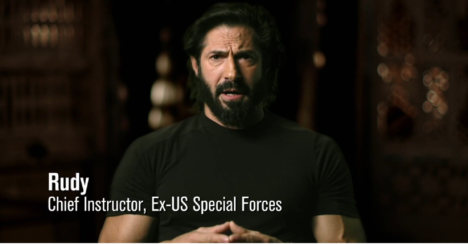 Rudy Reyes on Celebrity SAS Who dares Wins