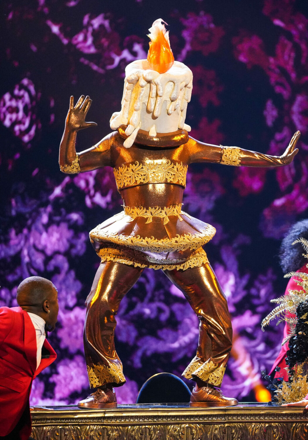 Candlestick dances on The Masked Dancer