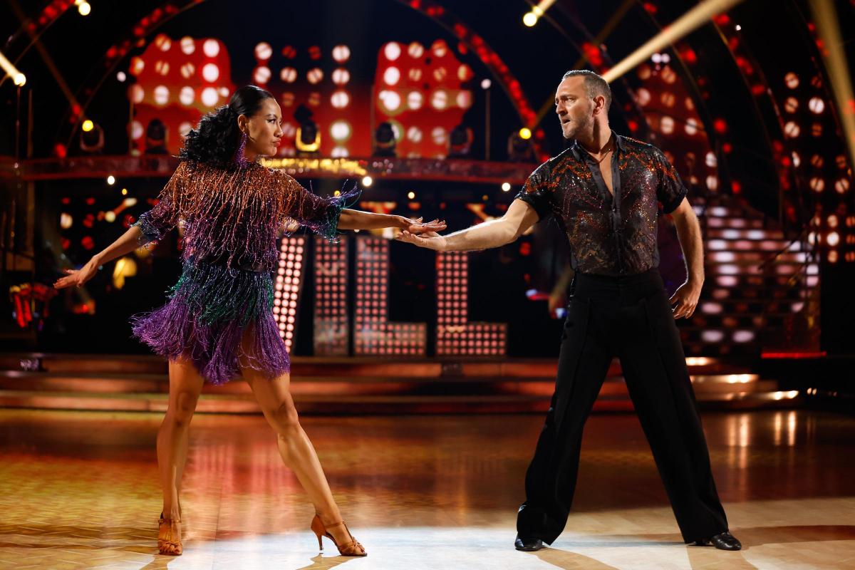 Strictly Come Dancing Will Mellor and Nancy Xu