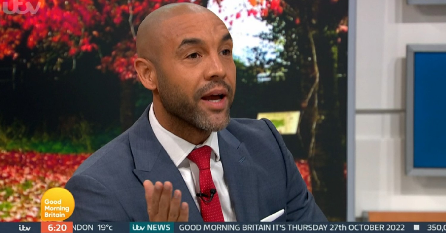 Alex Beresford talking on GMB today