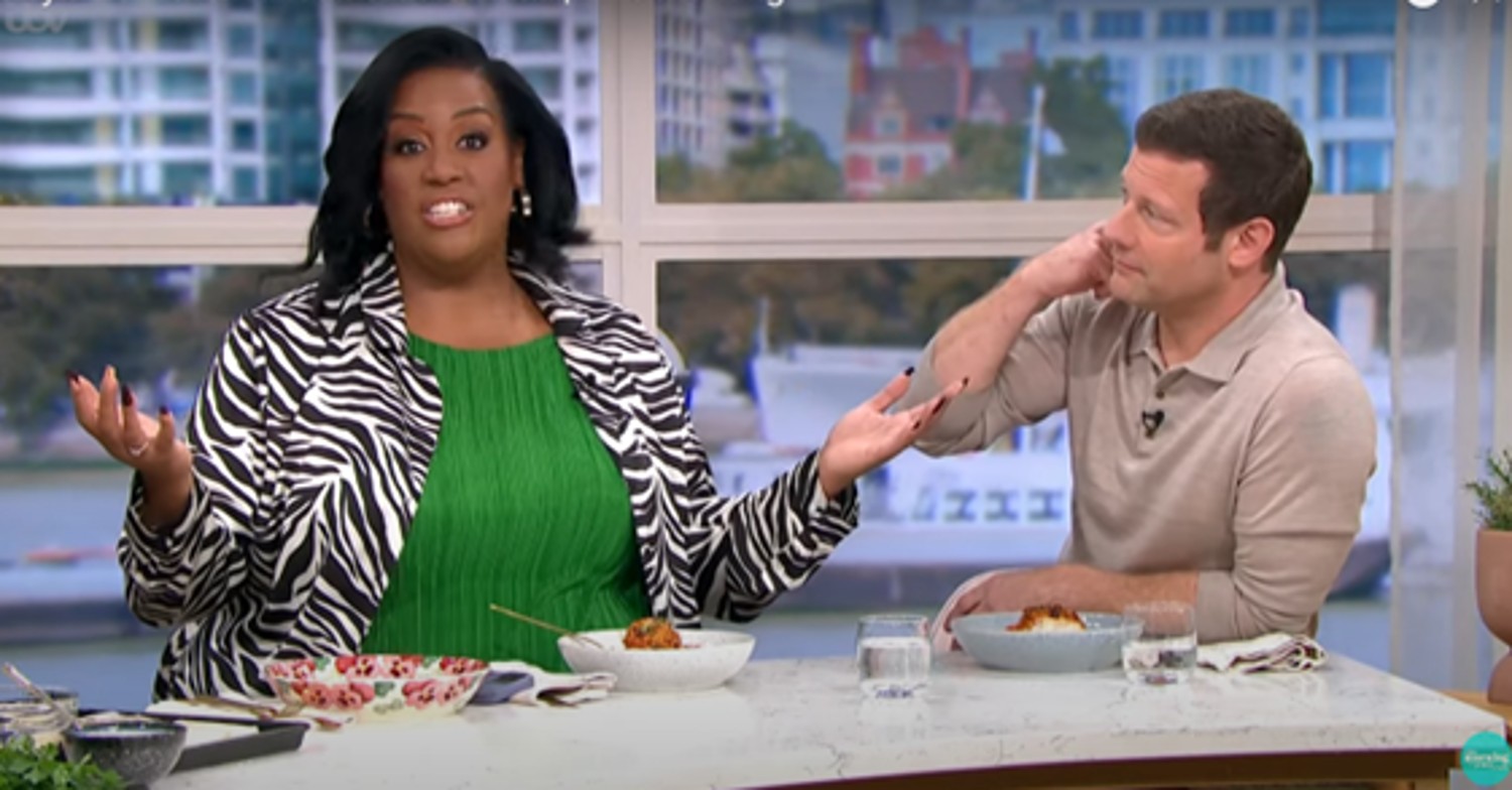 Alison and Dermot hosting This Morning today