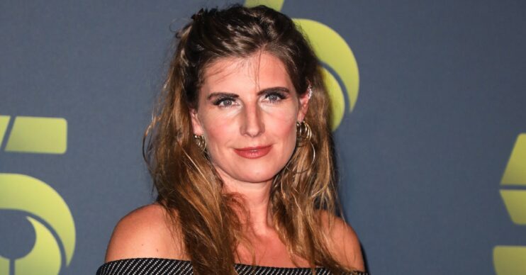 Amanda Owen posing at Channel 5 event