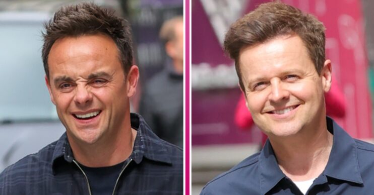 Ant and Dec smiling