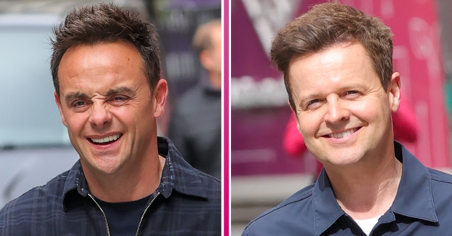Ant and Dec smiling