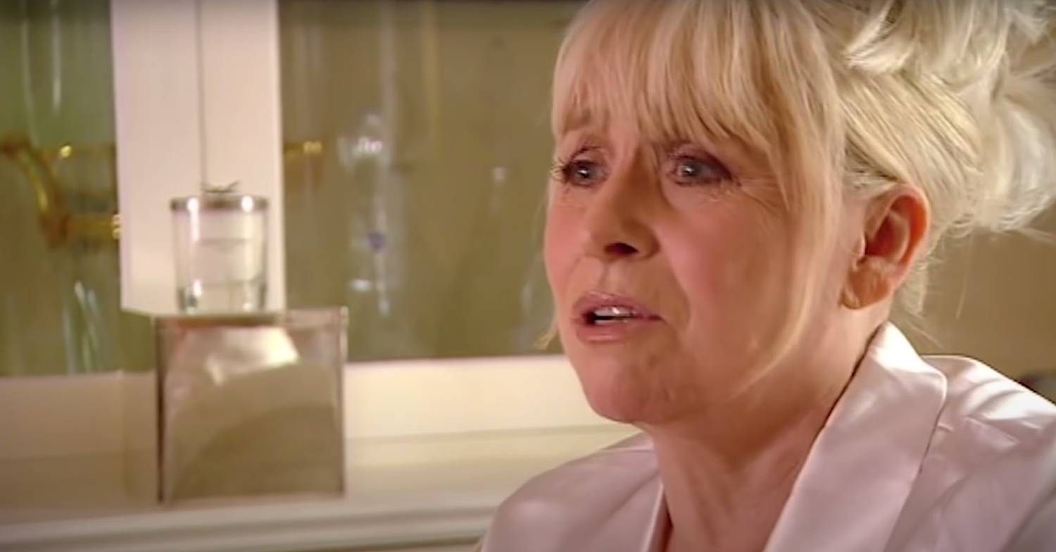 Barbara Windsor looks concerned