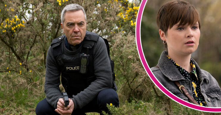 Image of James Nesbitt as Tom Brannick and image of Lola Petticrew as Izzy Brannick