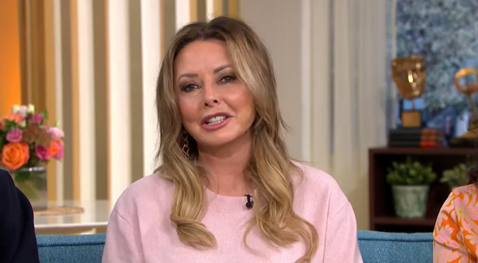 Carol Vorderman on This Morning today crying