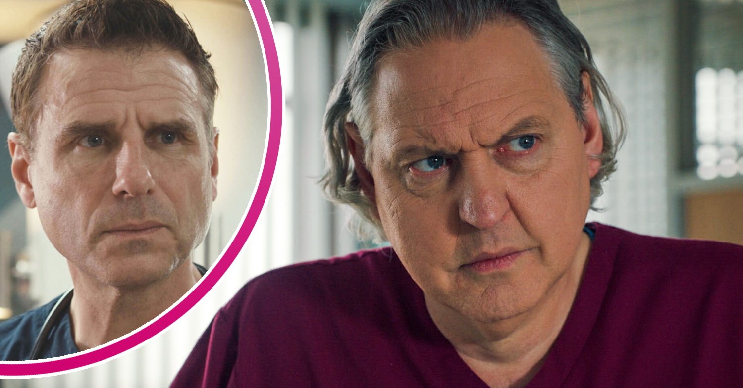 Casualty David and Sacha from Holby