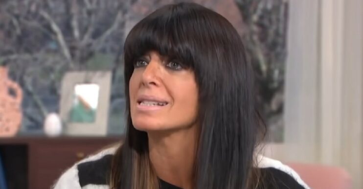 Strictly star Claudia Winkleman talking on This Morning