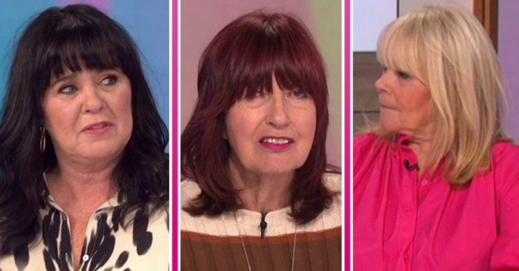 The Loose Women panel in a discussion