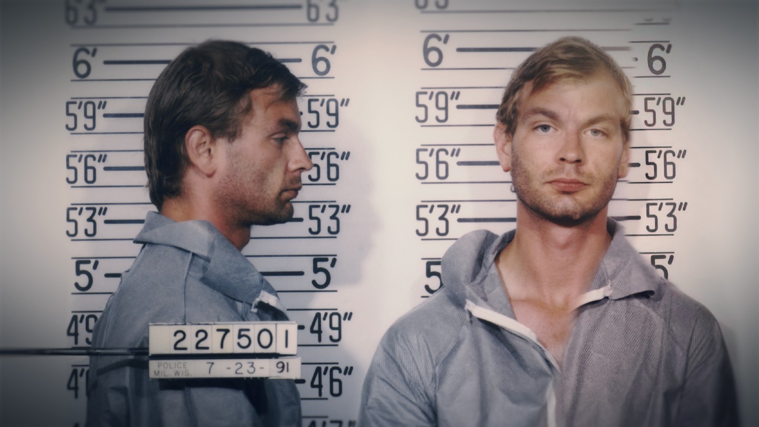Jeffrey Dahmer looks serious in prison mugshot 