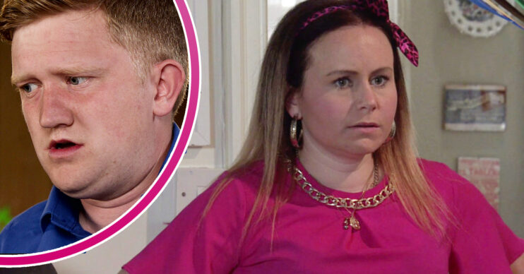 Coronation Street Chesney shocked and Gemma cross