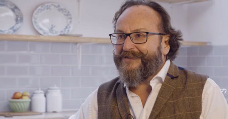 Dave Myers wearing waistcoat