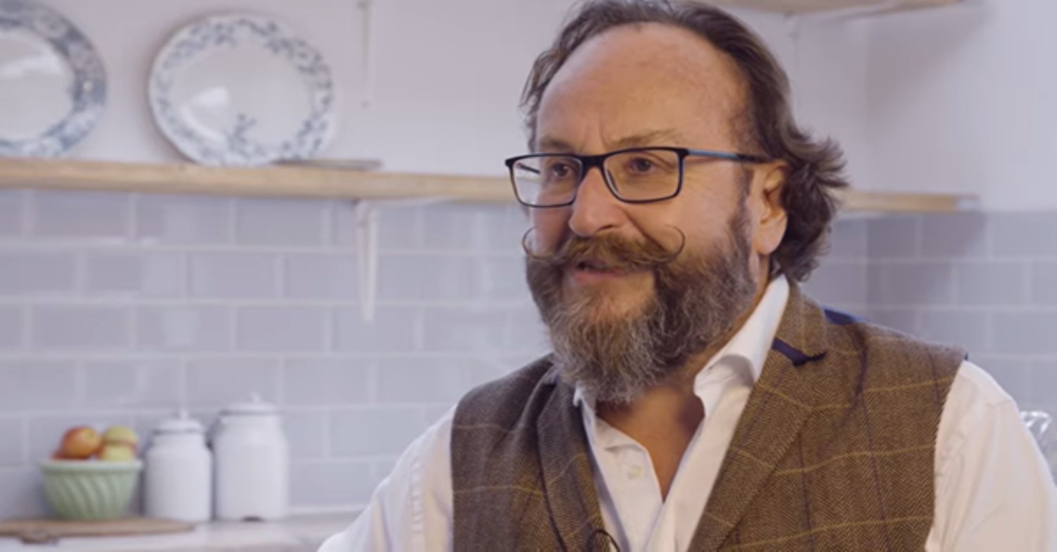 Dave Myers wearing waistcoat