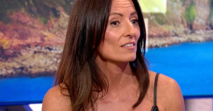 Davina McCall appears The One Show