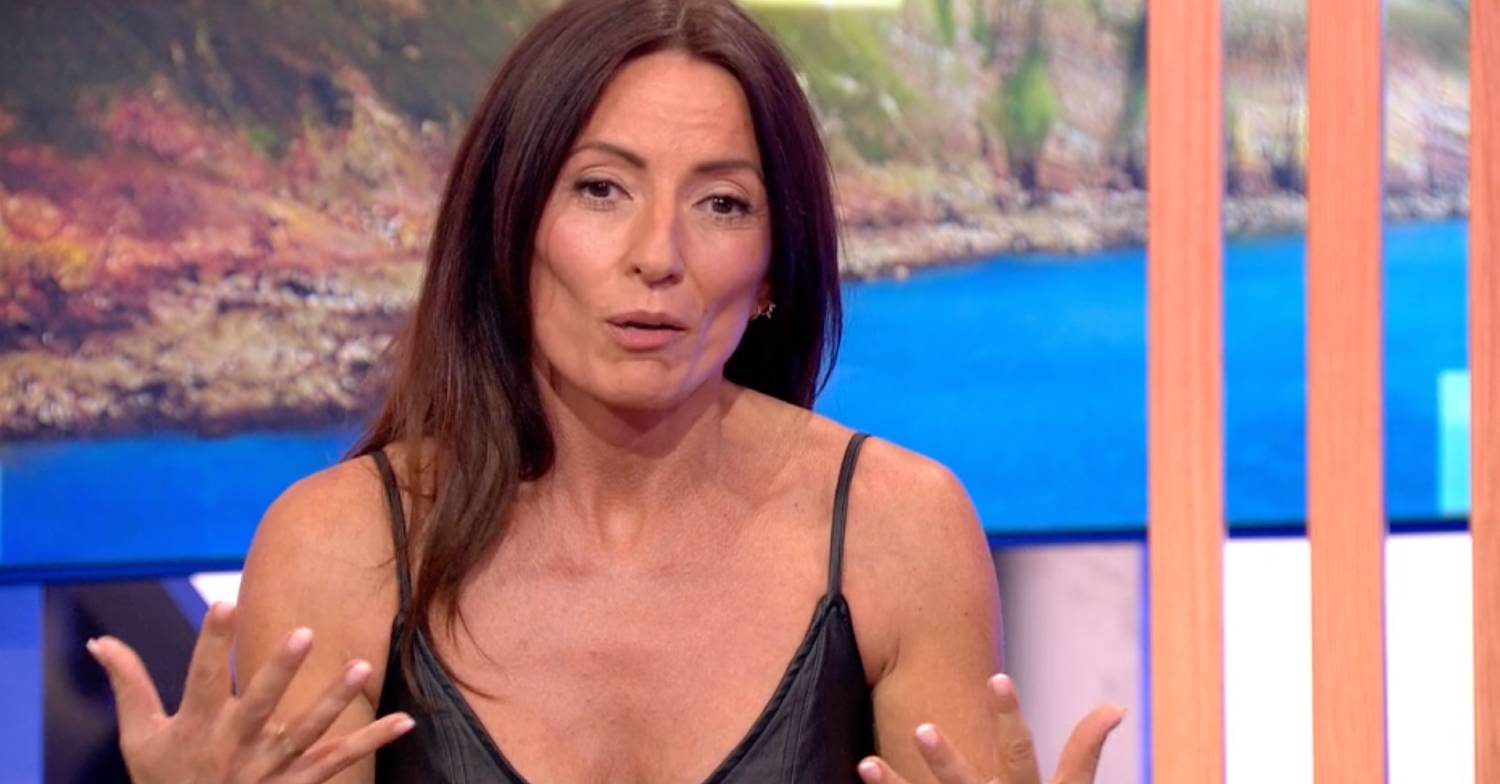 Davina McCall makes her point on The One Show