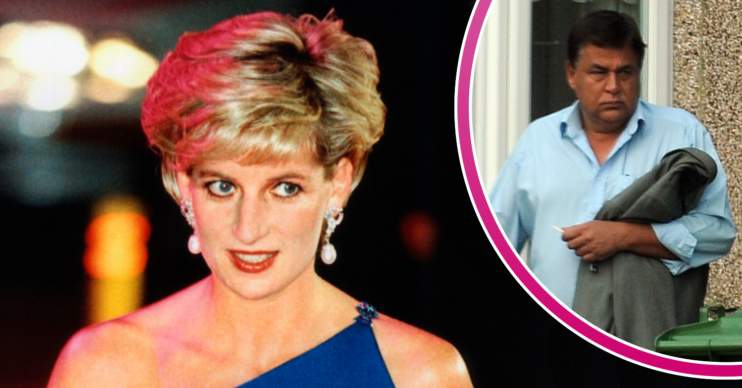 Princess Diana and Hasnat Khan at his house