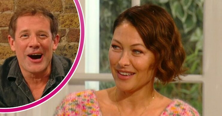 Matt Tebbutt and Emma Willis on Saturday Kitchen