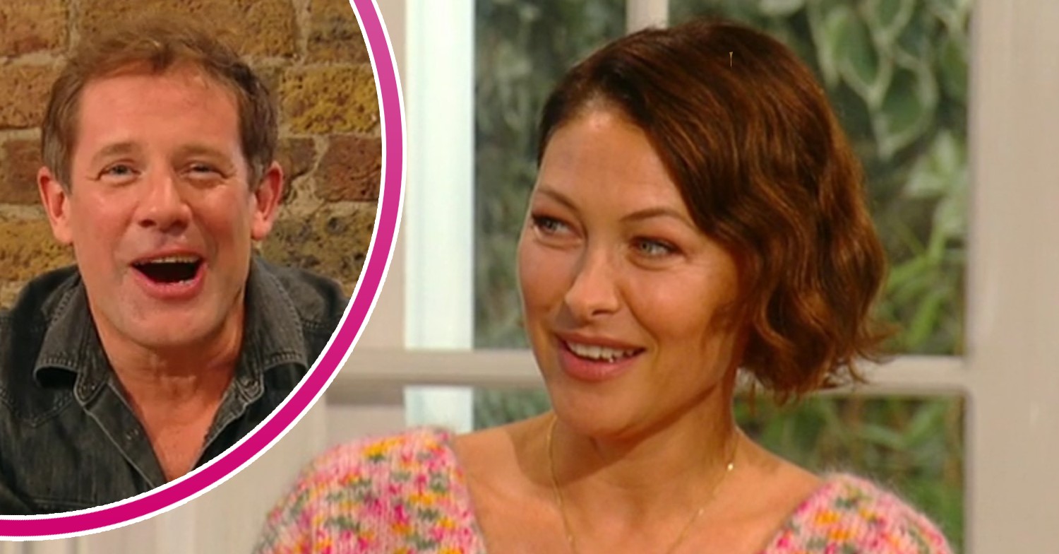 Matt Tebbutt and Emma Willis on Saturday Kitchen