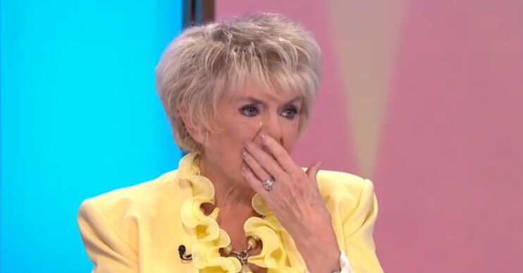 Gloria Hunniford crying on Loose Women