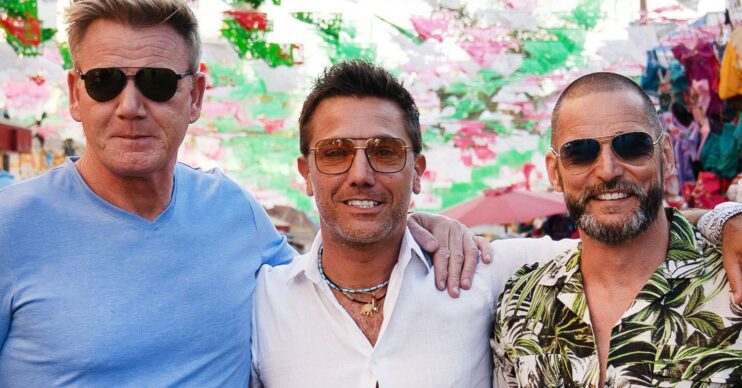Gino, Fred and Gordon on new ITV's Road Trip together
