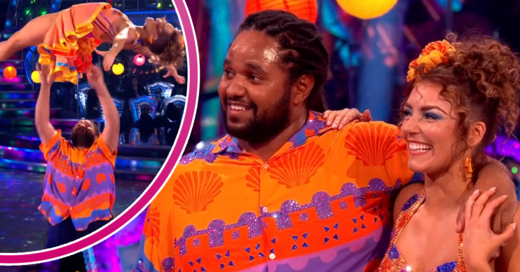 Hamza and Jowita on Strictly