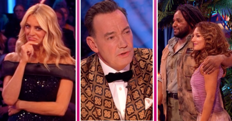 Tess Daly, Craig and Hamza on Strictly